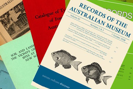 Records of the Australian Museum, a composite image.
