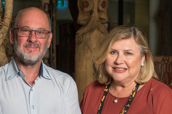 Tim Flannery and Kim McKay